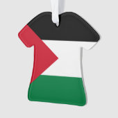 officiellement le drapeau de l'État de Palestine (devant)