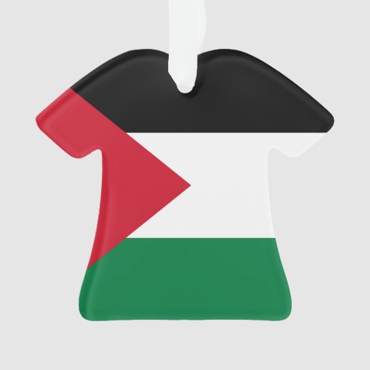 officiellement le drapeau de l'État de Palestine (devant)