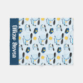 Officier ajouter le nom police couverture bébé (Devant (Horizontal))