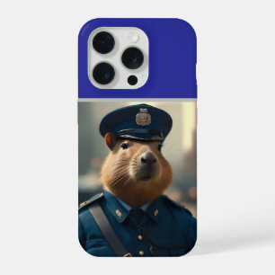 Officier Capybara: Vrede bewaren, iPhone 15 Pro Hoesje