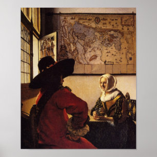 Officier en Laughing Girl Poster