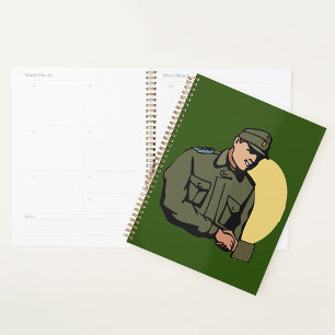 Officier militaire Soldat de l'Armée rétro