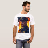 officier t-shirt (Voorkant volledig)