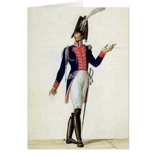 Officier van de Garde du Corps (Voorkant)