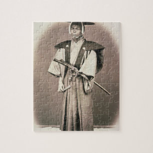 Officier van de Japanse rechtbank of Samurai, c.18 Legpuzzel