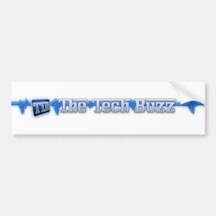 Officier van de Tech Buzz-Logo Bumpersticker