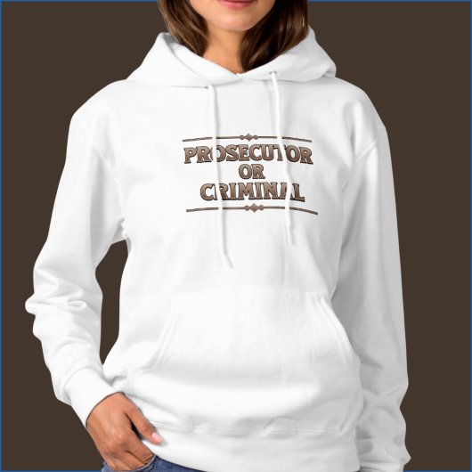 Officier van Justitie of Criminal Vote Harris Hoodie