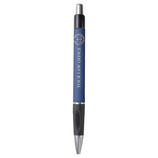 Officier van Justitie van de Wet Royal Blue Gold S Pen (Voorkant Verticaal)
