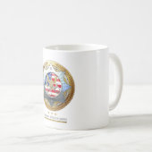 Officiers de correction de l'Amérique café Mug (Devant droit)
