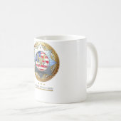 Officiers de correction de l'Amérique café Mug (Devant droit)