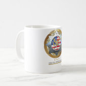 Officiers de correction de l'Amérique café Mug (Devant gauche)