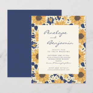 Offite voor budgettaire bijtende zonnebloem - gele