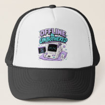 Offline En Ongestoord Retro Sticker
