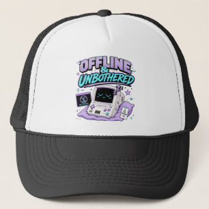 Offline En Ongestoord Retro Sticker Trucker Pet