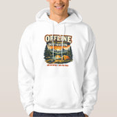 Offline est ma destination préférée - Sweat à capu (Devant)