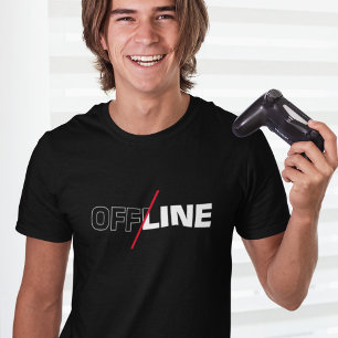 Offline   Geek Humor T-Shirt