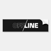 Offline | Grappige sticker voor nerds (Voorkant)