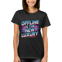 Offline Is De Nieuwe Luxe - Retro Neon Esthetiek