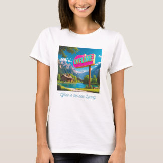 Offline is de nieuwe luxe t-shirt