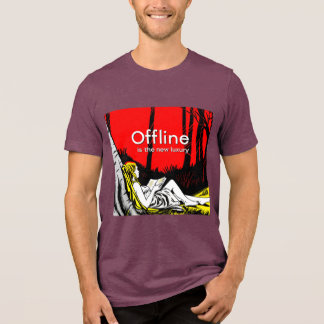 Offline Is De Nieuwe Luxe Tri-Blend Shirt
