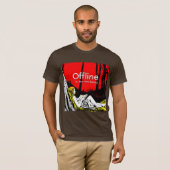 Offline Is The New Luxury T-shirt (Voorkant volledig)