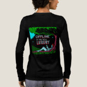 Offline Is The New Luxury Tri-Blend Shirt (Achterkant)
