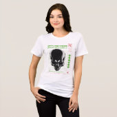 Offline Mode Barcode T-Shirt – Minimaal & Esthetis (Voorkant volledig)