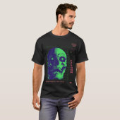 Offline Mode Barcode T-Shirt – Minimaal & Esthetis (Voorkant volledig)