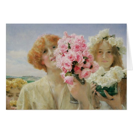 Offrande d'été par Sir Lawrence Alma-Tadema (Devant horizontal)