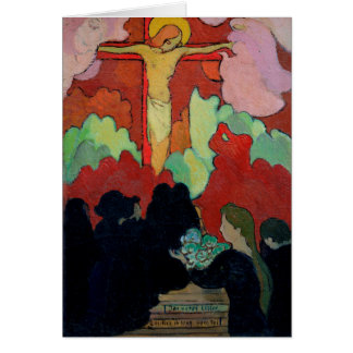 Offrant au calvaire, c.1890