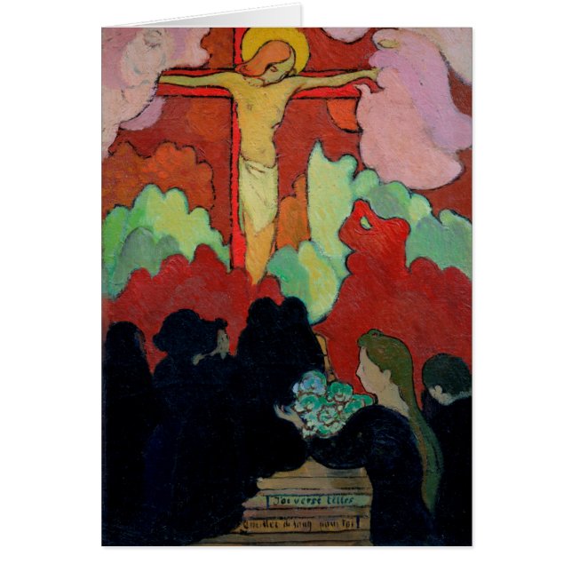 Offrant au calvaire, c.1890 (Devant)
