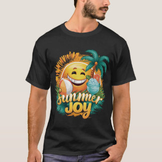 Offre de design de t-shirt d'été, plage d'été