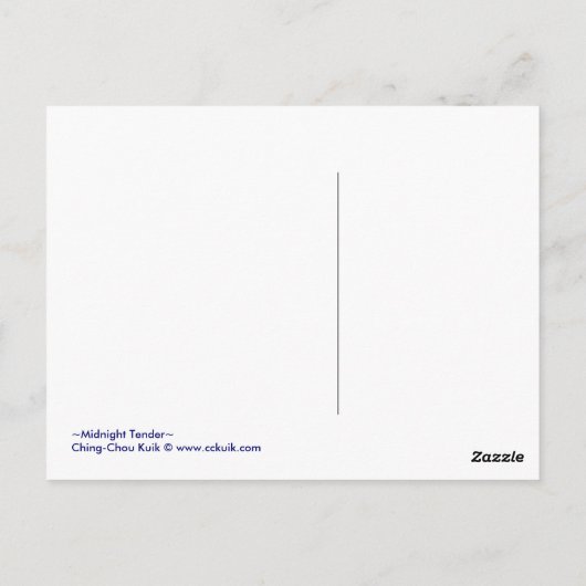 Offre de minuit - Carte postale (Dos)