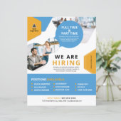 Offre d'emploi / Nous embauchons Flyer (Debout devant)