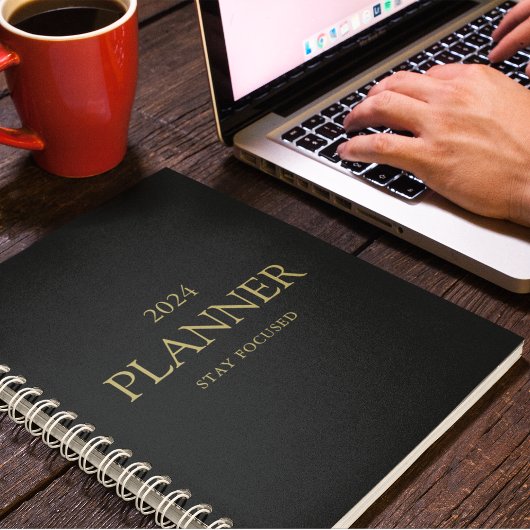 Offre professionnelle Gold & Black Stay Focused 20