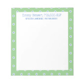 Offrez-le ! ! Bloc-notes SLP personnalisé ! Bloc-n (Devant)