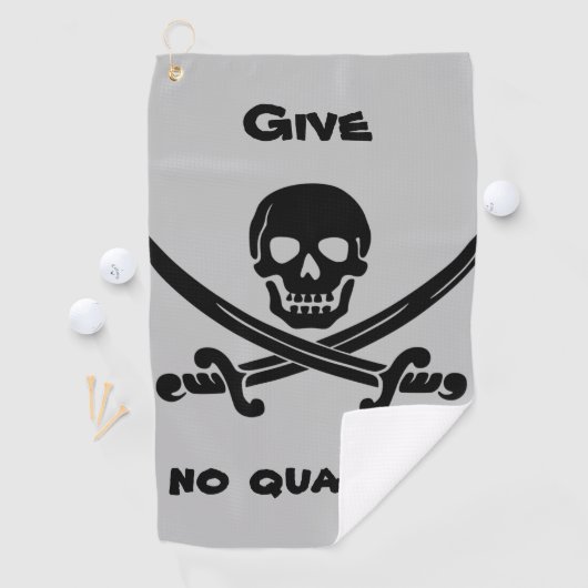 Offrez une serviette de golf sans quart (En situation)