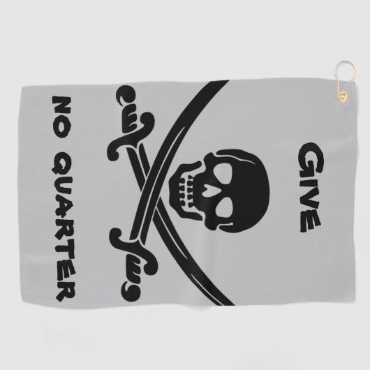 Offrez une serviette de golf sans quart (Horizontal)