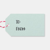 Offrez-vous des étiquettes cadeaux de Noël Joyeux (Dos Horizontal)