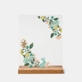 Offrez-Vous Un Bon Goût Printemps Floral Lapin Pâq (Recto)