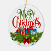 offrez-vous un ornement "Joyeux NOËL" (Gauche)