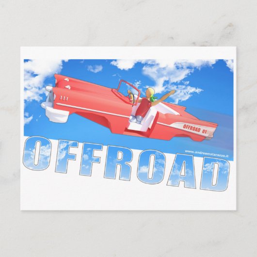 Offroad - 01 briefkaart (Voorkant)