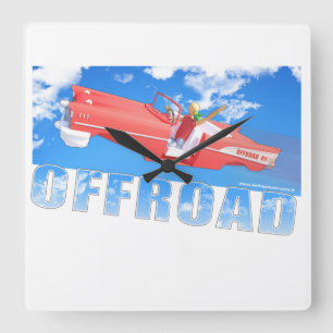 Offroad - 01  vierkante klok