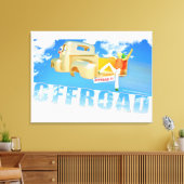 Offroad - 03 canvas afdruk (Insitu (Woonkamer))