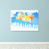 Offroad - 03 canvas afdruk (Insitu (Houten vloer))