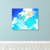 Offroad 06 canvasafdruk canvas afdruk (Insitu (Houten vloer))