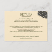 Offroad Canyon Paar Bruiloft Informatiekaartje (Voorkant)