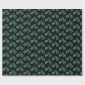 Offroad Downhill Sport Xtreme Waterverf Kunst Cadeaupapier (Vlak)