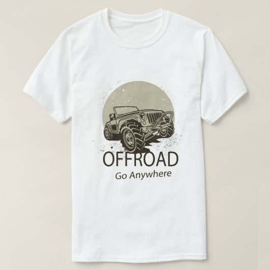 Offroad overal t-shirt (Design voorkant)
