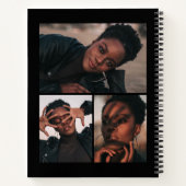 Offset Arch Black Photo Graduation Livre d'invités (Dos)